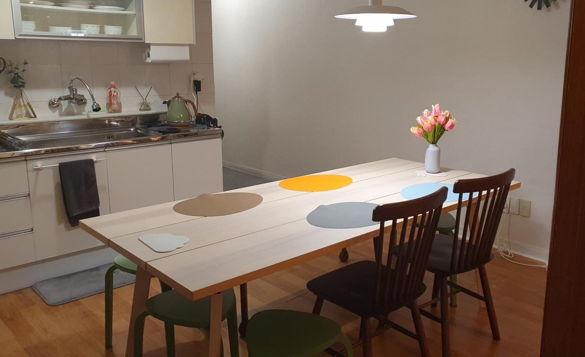 Qqq 3room Spacious House At Jamsil Apartment *